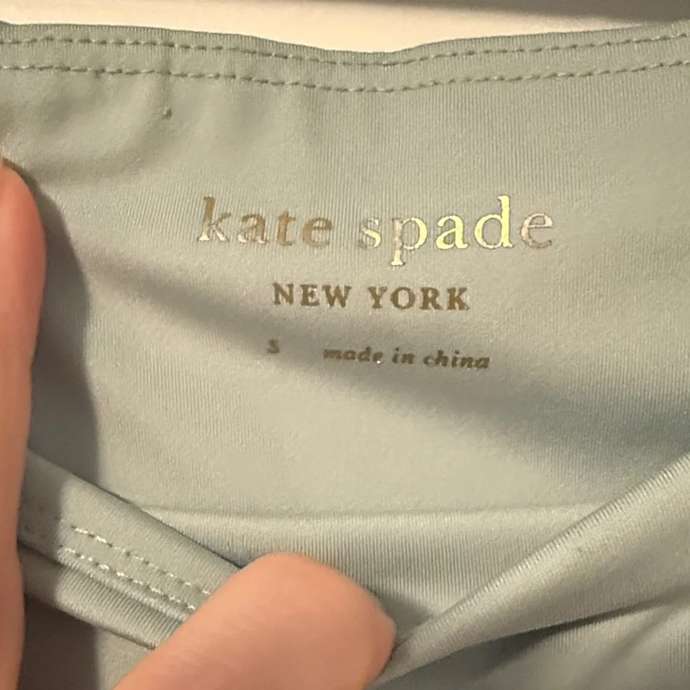 496 Kate Spade New York Floral Colorblock Leggings Small Pink Green Athleisure
